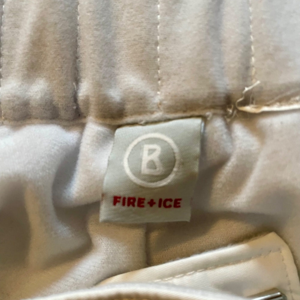 Bogner Fire & Ice White Ski Pants, Size 8, UK 38, Perfect Condition - Picture 3 of 6